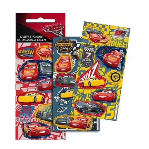 Stickers Cars Autocollant Guizmax Lot De Planches Enfant