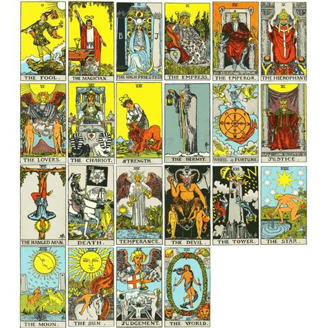 Rider Waite Tarot Deck Lt Tarot