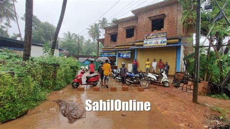 Heavy Overnight Rain Leaves Roads Houses Inundated In Bhatkal