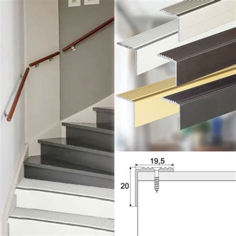 Buy High Quality Anodised Aluminium Anti Slip Stair Edge Nosing Trim