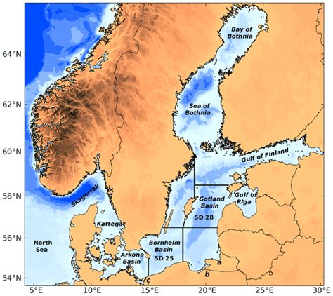 Baltic Sea Map Location