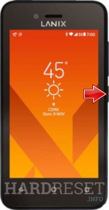 How To Do A Hard Reset On Lanix X Hardreset Info
