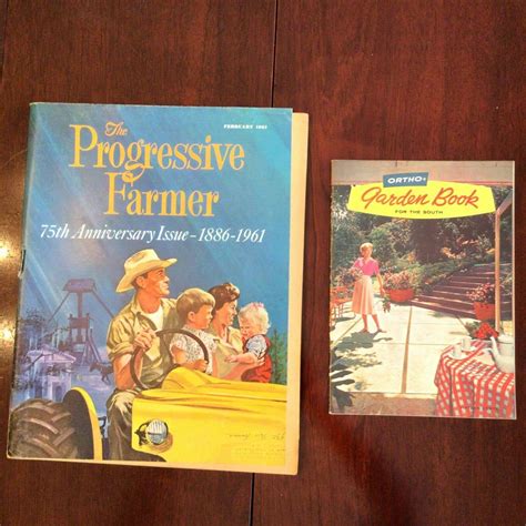 Vintage Progressive Farmer Magazine Feb 1961 75th Anniversary Etsy