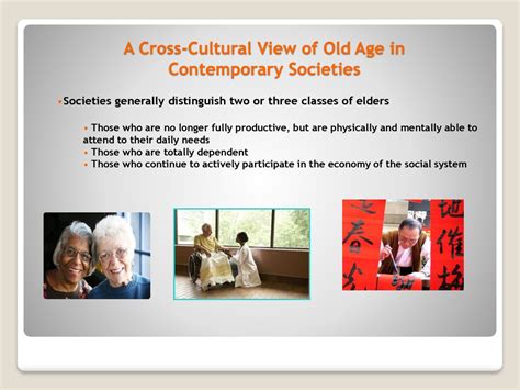 Aging Globally And Aging Subcultures Ppt Download