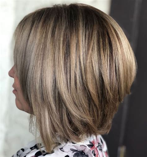 Stacked Long Bob Haircut Stacked Bob Hairstyles Stacked Bob Haircut