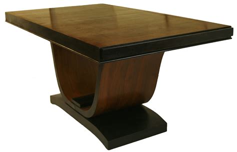 Modest Design Dining Table With Teak Wood Table Legs Art Deco Dining