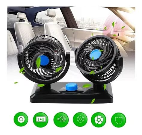 Ventilador Portátil Automotivo Carro Caminhão Caminhonete12v MercadoLivre