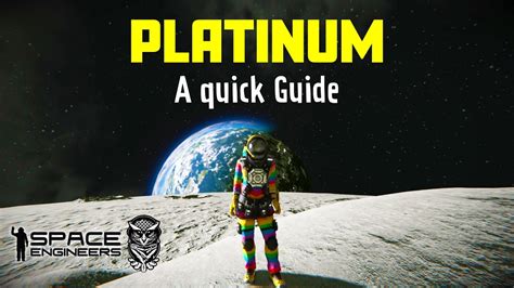 How To Find Platinum In Space Engineers A Quick Guide On Platinum Youtube