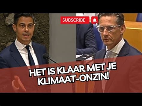 Eerdmans JA21 Pakt Jetten Aan Het Is KLAAR Met Je KLIMAAT ONZIN