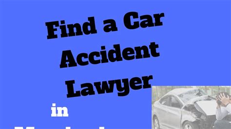 How To Choose Auto Accident Lawyer In Frederick Maryland Youtube