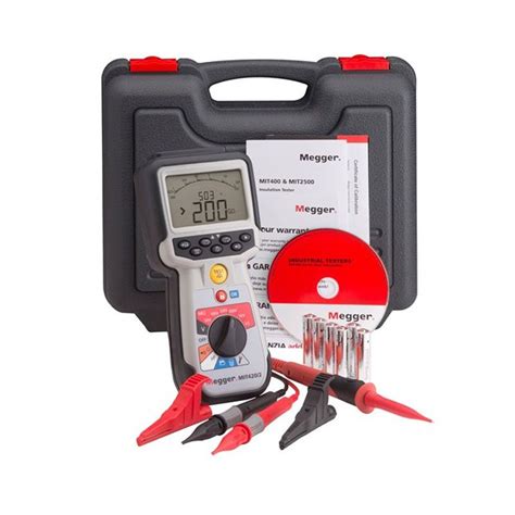 Megger MIT410 2 Megohmmeter Cat IV Insulation Tester