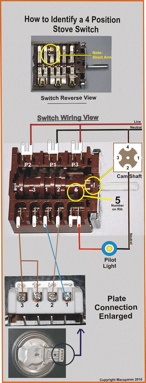 Stove Switch Wiring Diagrams