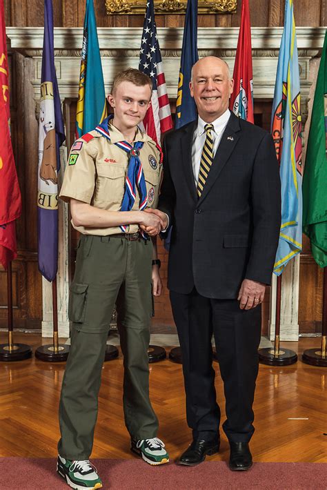 Eagle Scouts Gianforte Montana Council Bsa