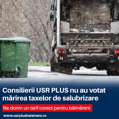 Consilierii Usr Plus Nu Au Votat Tariful De Lei Persoan Lun Pentru