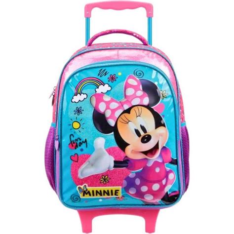 Mochila Rodas Minnie G Xeryus 11430 Na Papelaria Art Nova