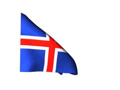 Flag Iceland Animated Flag Gif