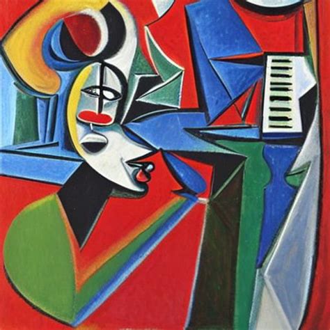 Jazz Piano In The Style Of Picasso Openart