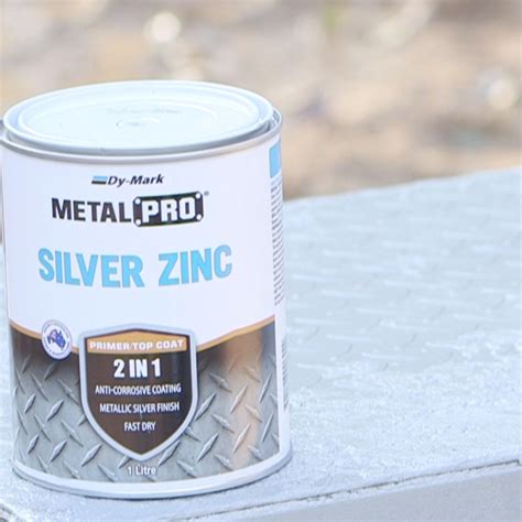 Dy Mark 250ml Silver Zinc Metalpro Metal Paint Bunnings Australia