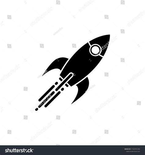 Rocket Space Ship Icon Vectorspace Rocket Ship Vector In Ship