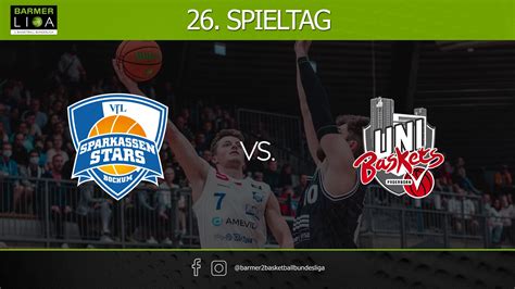 Proa Vfl Sparkassenstars Bochum Vs Uni Baskets Paderborn Video