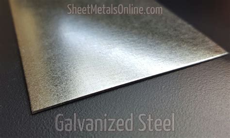 Galvanized Steel Sheet Metal 16 Gauge 0 0635 Etsy