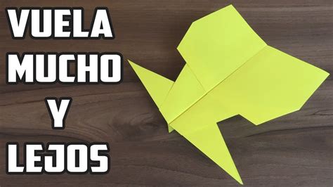 Como Hacer Un Avi N De Papel Que Vuela Mucho Y Lejos El B Falo Paper