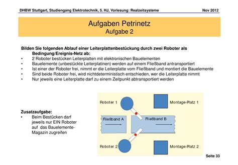 Ppt Bungen Aufgaben Zur Vorlesung Realzeitsysteme Powerpoint