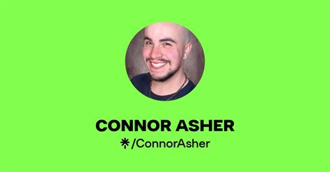 Connor Asher Instagram Facebook Linktree