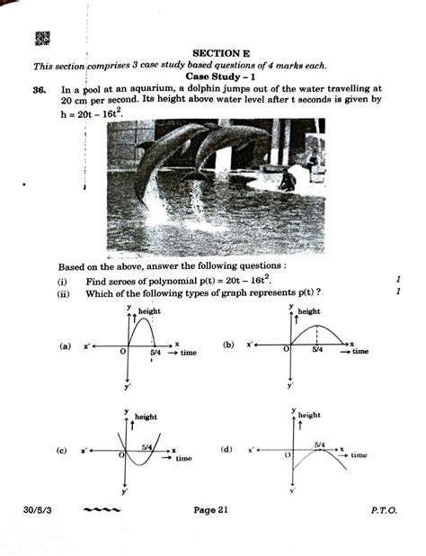 Cbse Class 10 Maths Board Exam [21 03 2023] Answer Key Out Now Cbse Guidance