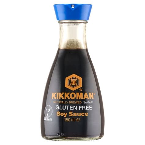 Kikkoman Naturalnie Warzony Bezglutenowy Sos Sojowy Tamari 150 Ml