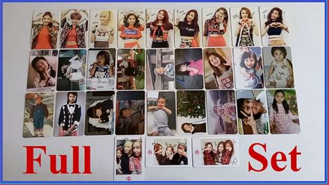 Twice The Story Begins Set De Photocards Completo Probando El Disco