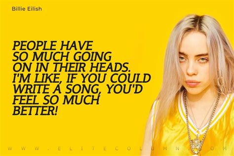 50 Billie Eilish Quotes That Will Motivate You 2023 Elitecolumn