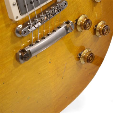 Gibson 1959 Les Paul Standard Lemon Burst Ultra Heavy Aged Guitare Forme Lp