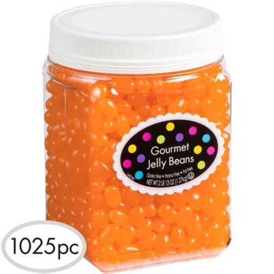 Orange Jelly Beans 1024pc - Party City