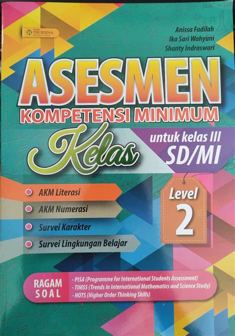 Buku Akm Asesmen Kompetensi Minimum Kelas Iii Siplah Riset