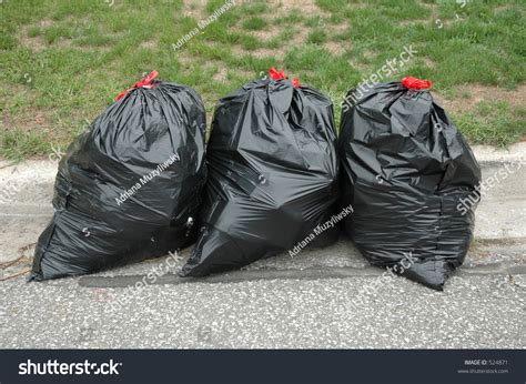 Three Garbage Bags Stock Photo Shutterstock