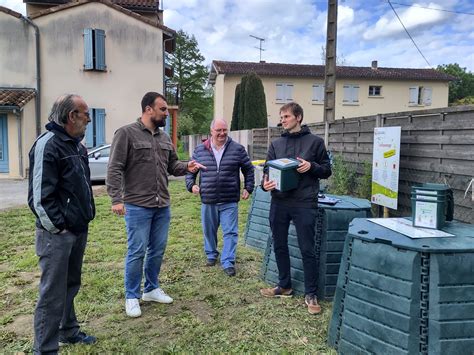 Déchets retour sur linauguration du site de compostage collectif au