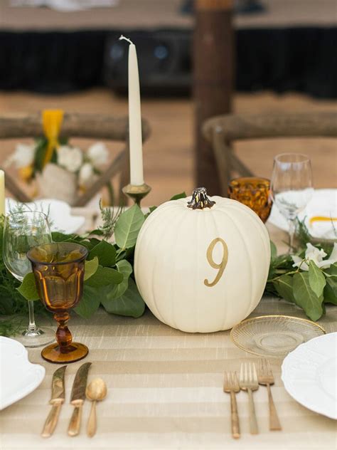 Pumpkin Wedding Décor Ideas