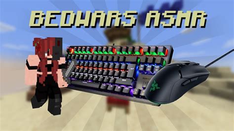 Bedwars Keyboard And Mouse Asmr Handcam Minecraft Bedwars Youtube