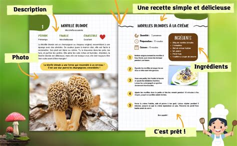 Le Livre Des Champignons Pour Enfants Guide Pour Reconnaitre Les