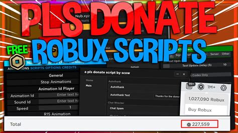 UPDATED PLS DONATE GUI Hack Ultimate Robux Farm Fake Donations