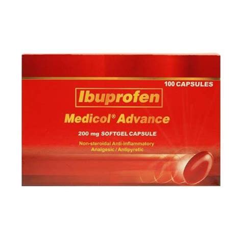 Medicol 200mg 1 Box 100s Lazada PH