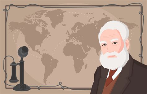 Alexander Graham Bell Day Background 22825404 Vector Art At Vecteezy