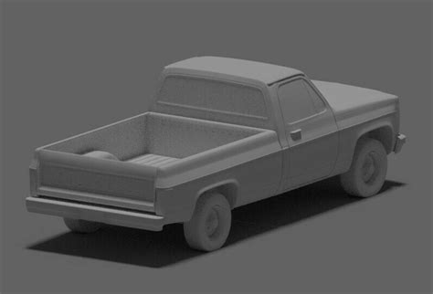 Stl File 1974 Chevrolet C10 🚙・design To Download And 3d Print・cults