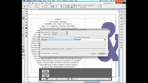 Effet De Texte Avec Indesign Youtube