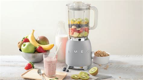 Smeg Blf Sveu Srebrny Blender Kielichowy Niskie Ceny I Opinie W