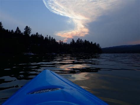 Tie Lake BC Kayaking Tue Jul 31 2018 Almost 9pm Flickr