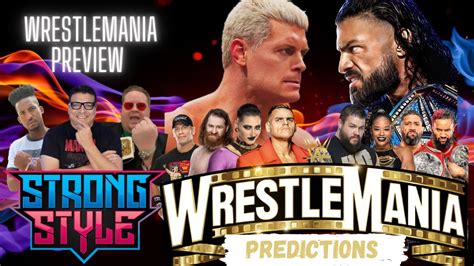 Wwe Wrestlemania 39 Special Predictions Trivia And Best And Worst Of