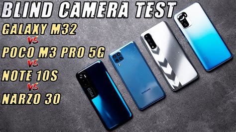 Samsung Galaxy M32 Vs POCO M3 Pro 5G Vs Realme Narzo 30 Vs Redmi Note