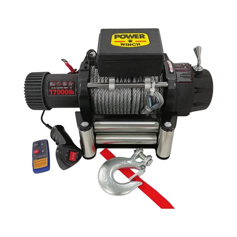 Power Winch 17000 Lb Çelik Halatlı Off Road 4x4 Elektrikli Fiyatı